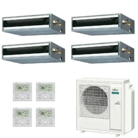 Climatiseur Fujitsu Quadri Split 9+9+9+9 KL-Kanal AOEG36KBTA5