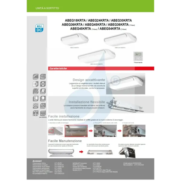 Fujitsu Mono Split 36000 Btu ABEG36KRTA AOEG36KBTB 220v
