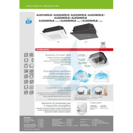 Fujitsu Mono Split 18000 Btu AUXG18KRLB AOEG18KBTB 220v Black