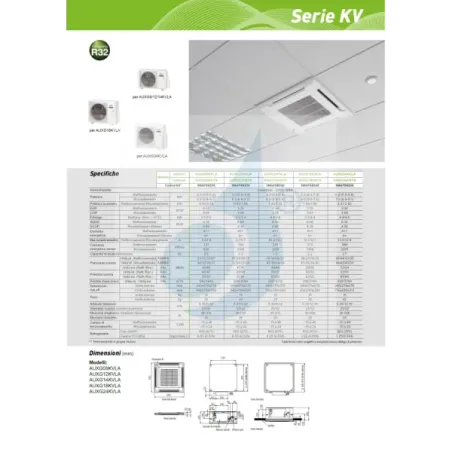 Fujitsu Mono Split 24000 Btu AUXG24KVLA AOEG24KBTB 220v