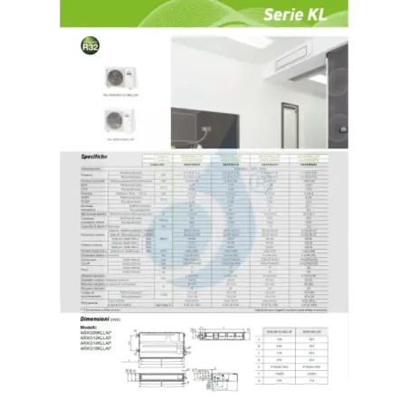 Fujitsu Mono Split 9000 Btu ARXG09KLLAP AOEG09KBTB 220v