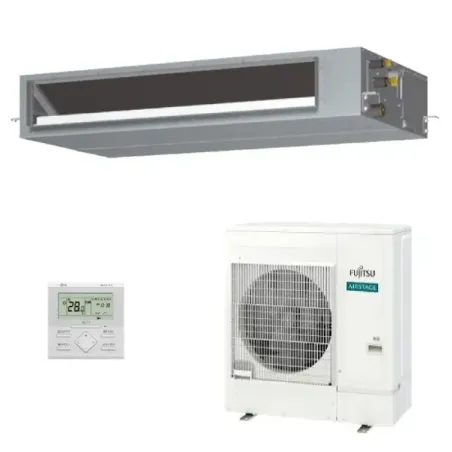 Climatiseur split mono Fujitsu 54 000 BTU ARXH54KMTAP AOEG54KRTA 380 V