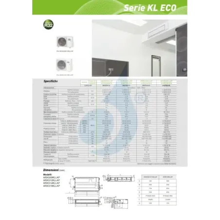 Fujitsu Mono Split 15000 Btu ARXG14KLLAP AOEG14KATA 220v