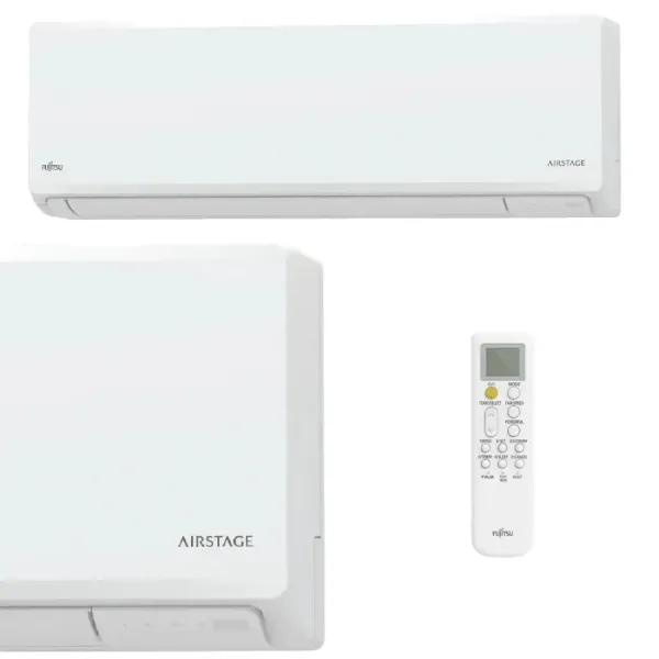 Climatiseur mural Fujitsu Duo Split 9+12 KN AOEG14KBCA2 avec Wi-Fi