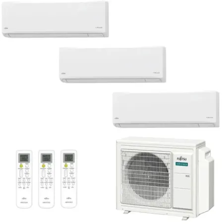 Climatiseur split Fujitsu Trio 7+12+12 KN WiFi AOEG30KBTA4