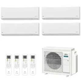 Fujitsu Quadri Split 7+7+12+12 KN WiFi AOEG30KBTA4 Weiß