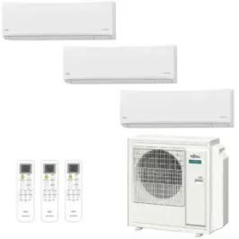 Fujitsu Trio Split 12+12+12 KN WiFi airconditioner AOEG36KBTA5
