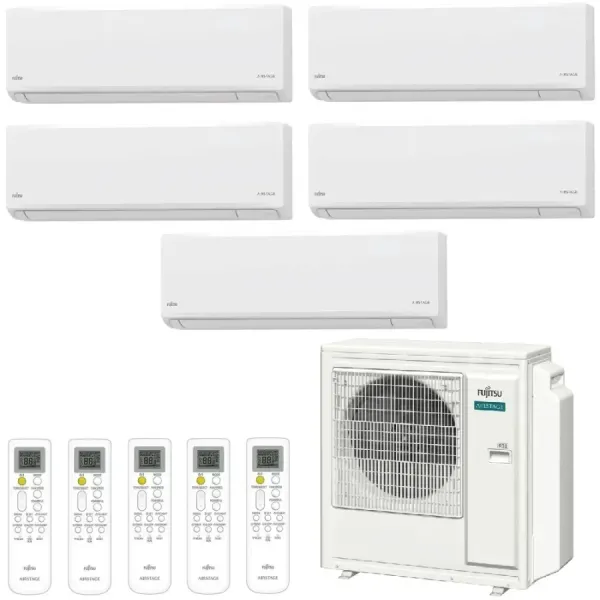 Climatiseur Fujitsu Penta Split 9+9+9+9+9 KN AOEG36KBTA5