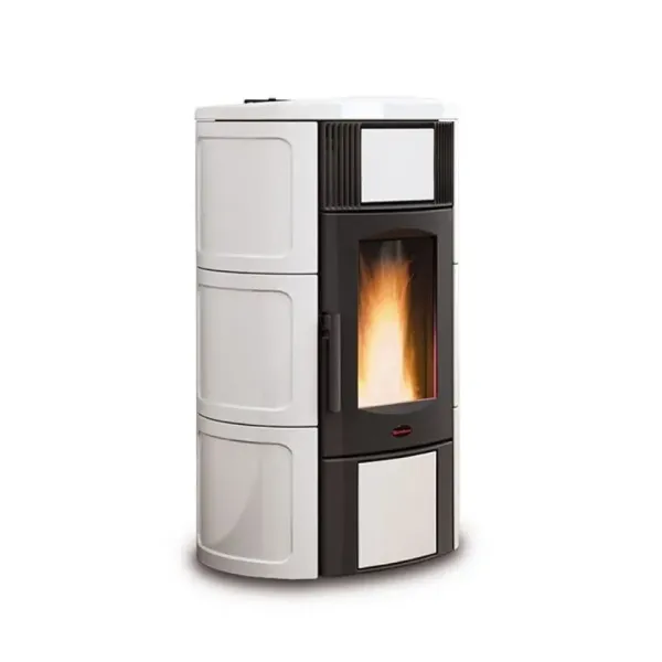 Poêle thermique à granulés Extraflame Iside Idro 5.0, puissance 18,1 kW, 1289402