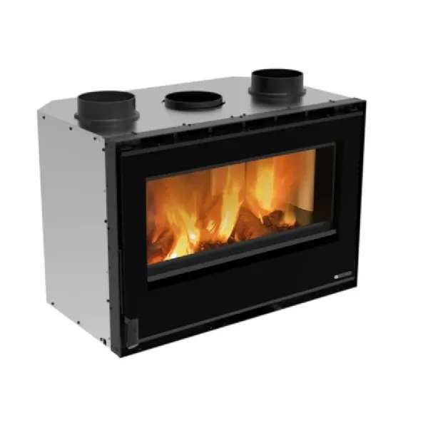 Insert en bois Inserto 80 Crystal Evo 2.0, puissance 7,4 kW, 6016814