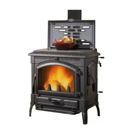 La Nordica Isetta wood-burning stoves with 16-inch wheels, 7.3 kW output, 3002040