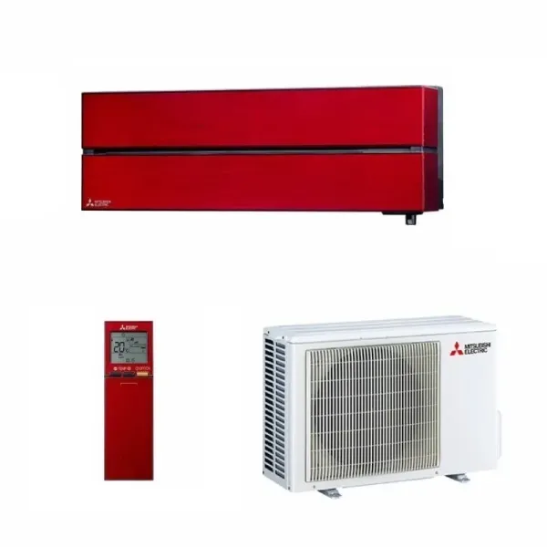 Mitsubishi Mono Split 12000 Btu MSZ-LN35VG2R MUZ-LN35VG2 Ruby Red