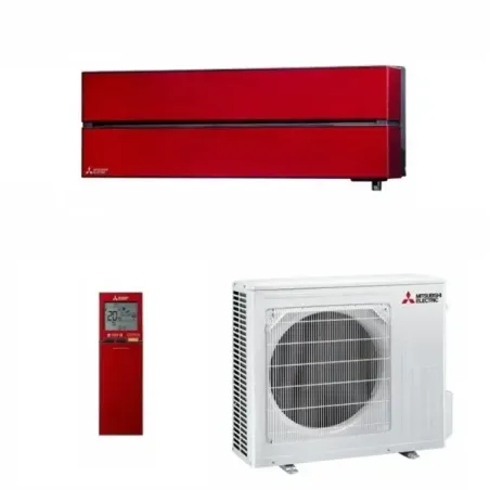 Mitsubishi Mono Split 18000 Btu MSZ-LN50VG2R MUZ-LN50VG2 Robijnrood