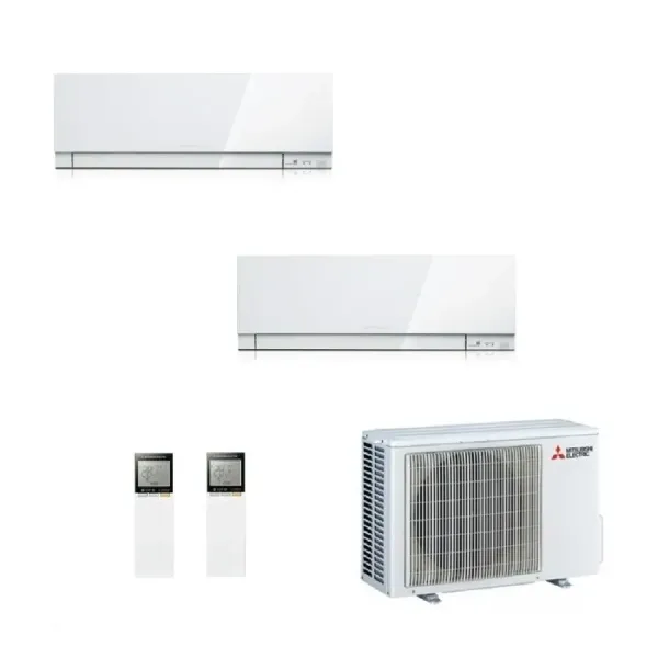 Airconditioners Mitsubishi Duo Split 9+15 Btu Wit MXZ-2F53VF4
