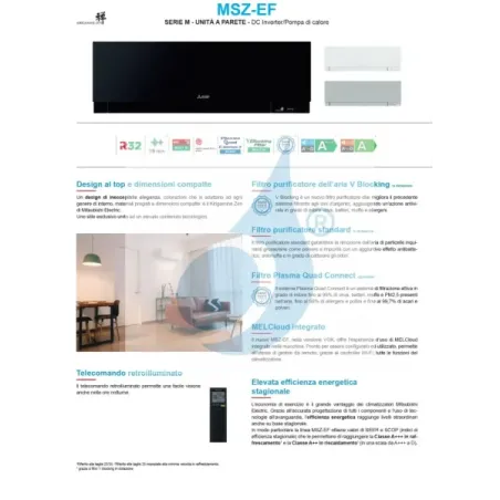 Mitsubishi Trio Split 9+9+9 Silver MXZ-3F68VF4 Air Conditioner