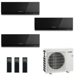 Air conditioners Mitsubishi Trio Split 7+7+7 Black MXZ-3F54VF4