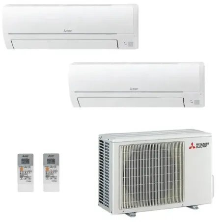 Climatiseurs Mitsubishi Duo Split 9+15 Btu Blanc MXZ-2HA50VF2