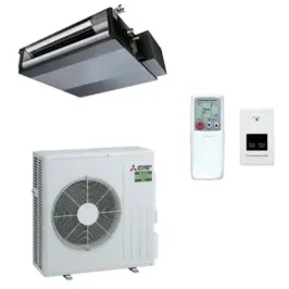 Unités de climatisation gainables mono-split Mitsubishi SEZ-M60DA2 SUZ-M60VA avec télécommande