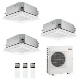 Mitsubishi Trio Split Cassette Unit SLZ-M 9+9+12 Btu MXZ-3F68VF4