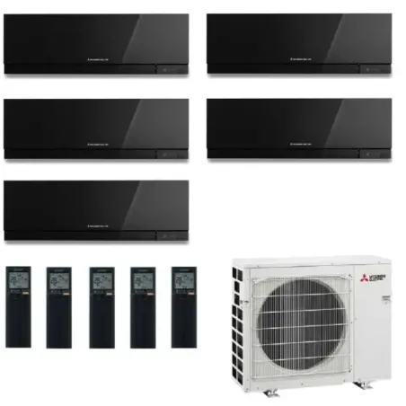 Mitsubishi Penta Split 9+9+9+9+12 Black MXZ-5F102VF2