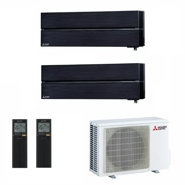 Climatiseur split Mitsubishi Duo 9000+18000 Btu Noir Onyx MXZ-2F53VF4
