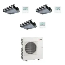 Mitsubishi Trio Split 9+12+12 Kanaalunits MXZ-3F68VF4 Stuurdraad