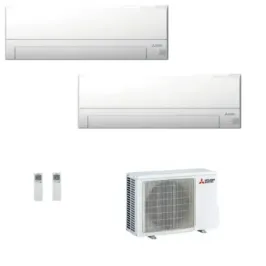 Airconditioning units Mitsubishi Duo Split 9+9 MSZ-BT Wit MXZ-2F53VF4