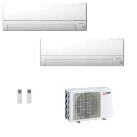 Air conditioning units Mitsubishi Duo Split 12+12 MSZ-BT White MXZ-2F53VF4