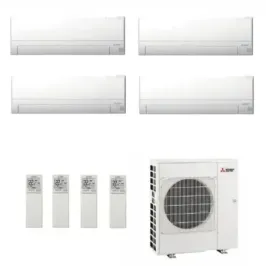 Air conditioners Mitsubishi Quadri 7+7+12+12 White AY MXZ-4F80VF4