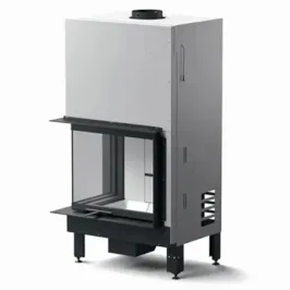 Cheminée à bois MCZ 15,5 kW Plasma dx 75 Wood Slim 5018005 4011012