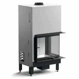 Wood fireplace MCZ 16 kW Plasma sx 75 Wood 5s Basic VN 5024023 4008036