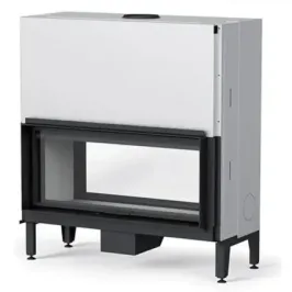 Wood fireplace MCZ 12.6 kW Plasma 115B Wood Slim 5017003 4011012