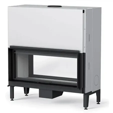 Wood fireplace MCZ 12.6 kW Plasma 115B Wood Slim 5017003 4011012