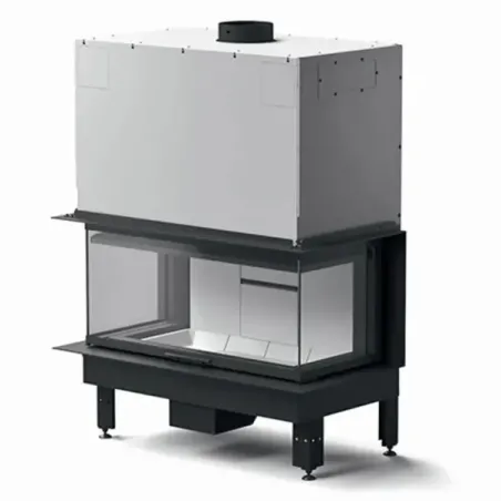 Cheminée à bois MCZ 13,2 kW Plasma 95T Wood Slim 5018008 4011012