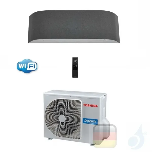 Toshiba Klimaanlagen Mono Split Wand Haori 12000 Btu R-32 WiFi RAS-B13N4KVRG-E RAS-13J2AVSG-E1 A+++ A+++ 3.5 kW RAS-B13N4KVRG...