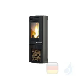 Edilkamin Holzofen Tally 8 8.0 kW Grau Beschichtungstyp stahl A+ EdilK-808390