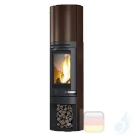Edilkamin Holzofen Tally 8 s 8.0 kW Bronze Beschichtungstyp stahl A+ EdilK-808480