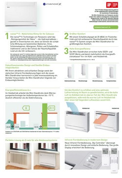 Panasonic Mono Split 5,0 kW witte airconditioner CS-Z50UFEAW CU-Z50UBEA